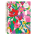 this planner notes contains a brushed multi-colored floral pattern for 2026-2027