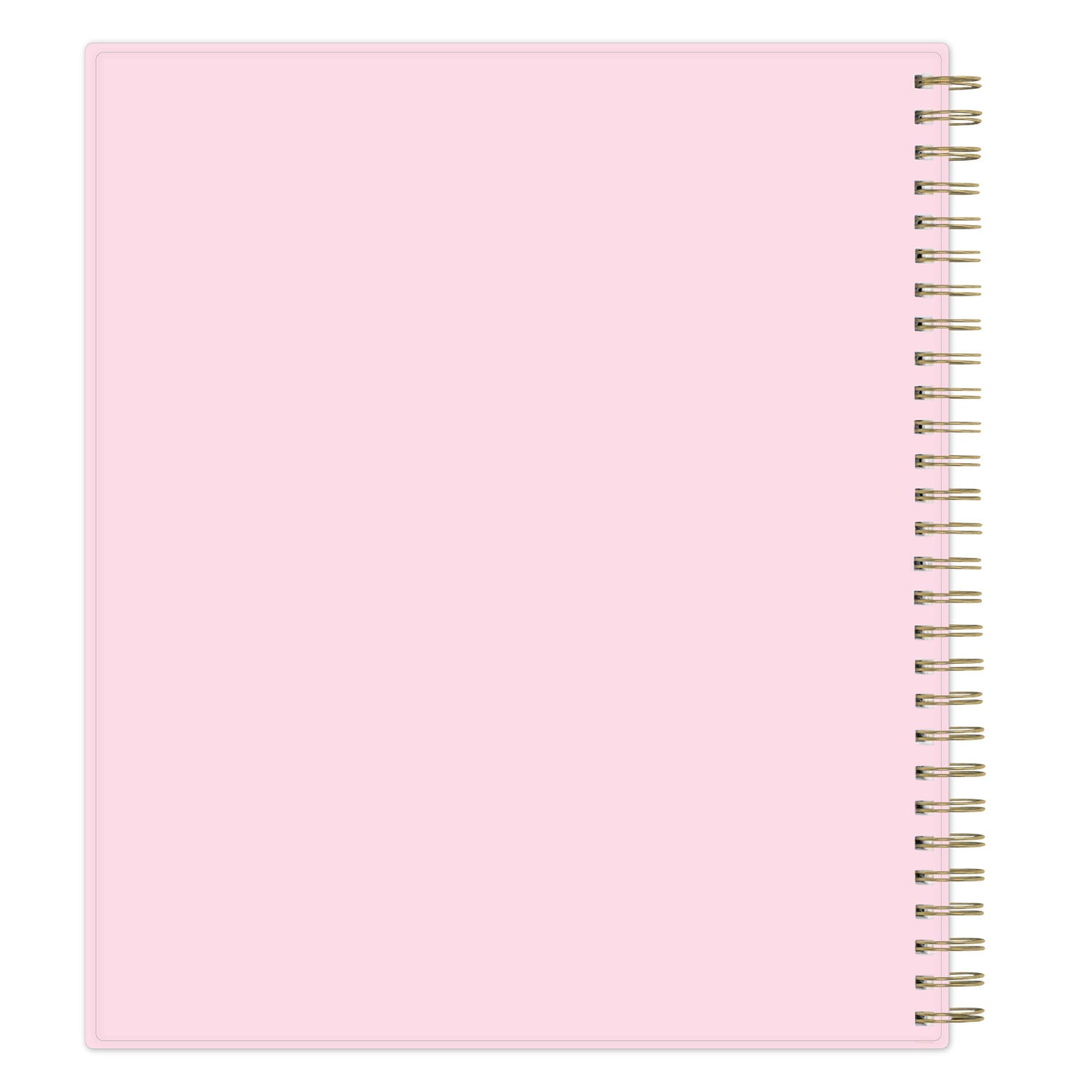 solid pink back cover.