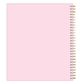 solid pink back cover.