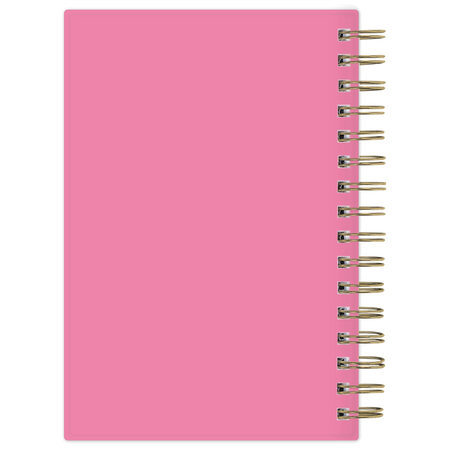 pink back cover on this 2026-2027 planner