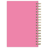 pink back cover on this 2026-2027 planner
