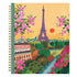 colorful scenic view of paris front cover for this 2026-2027 academic planner