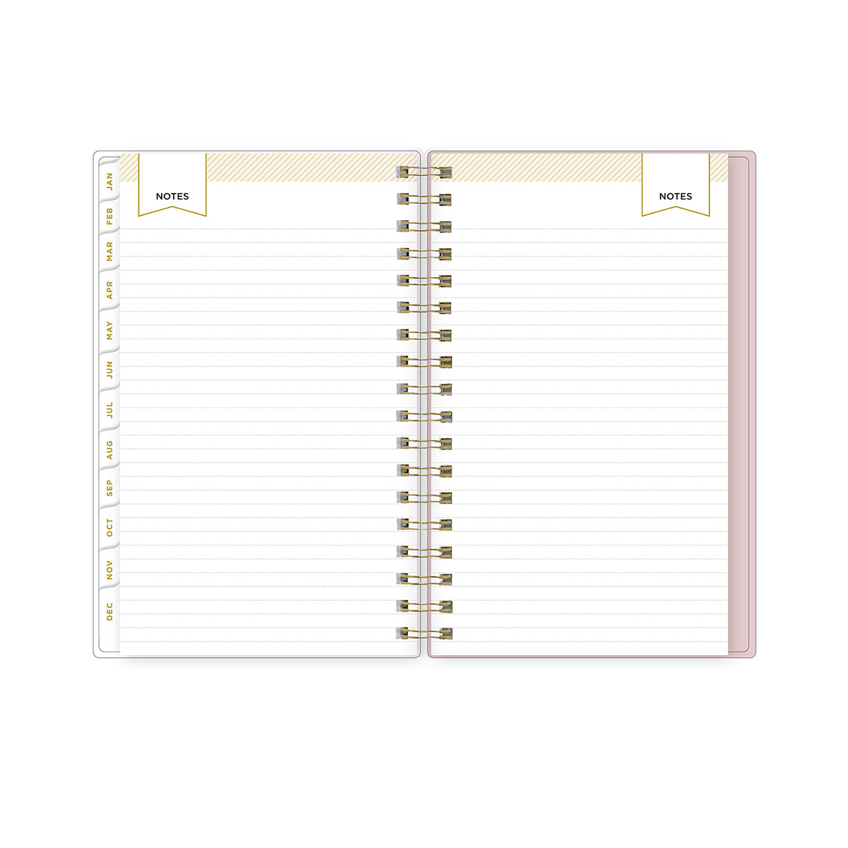 lined notes pages