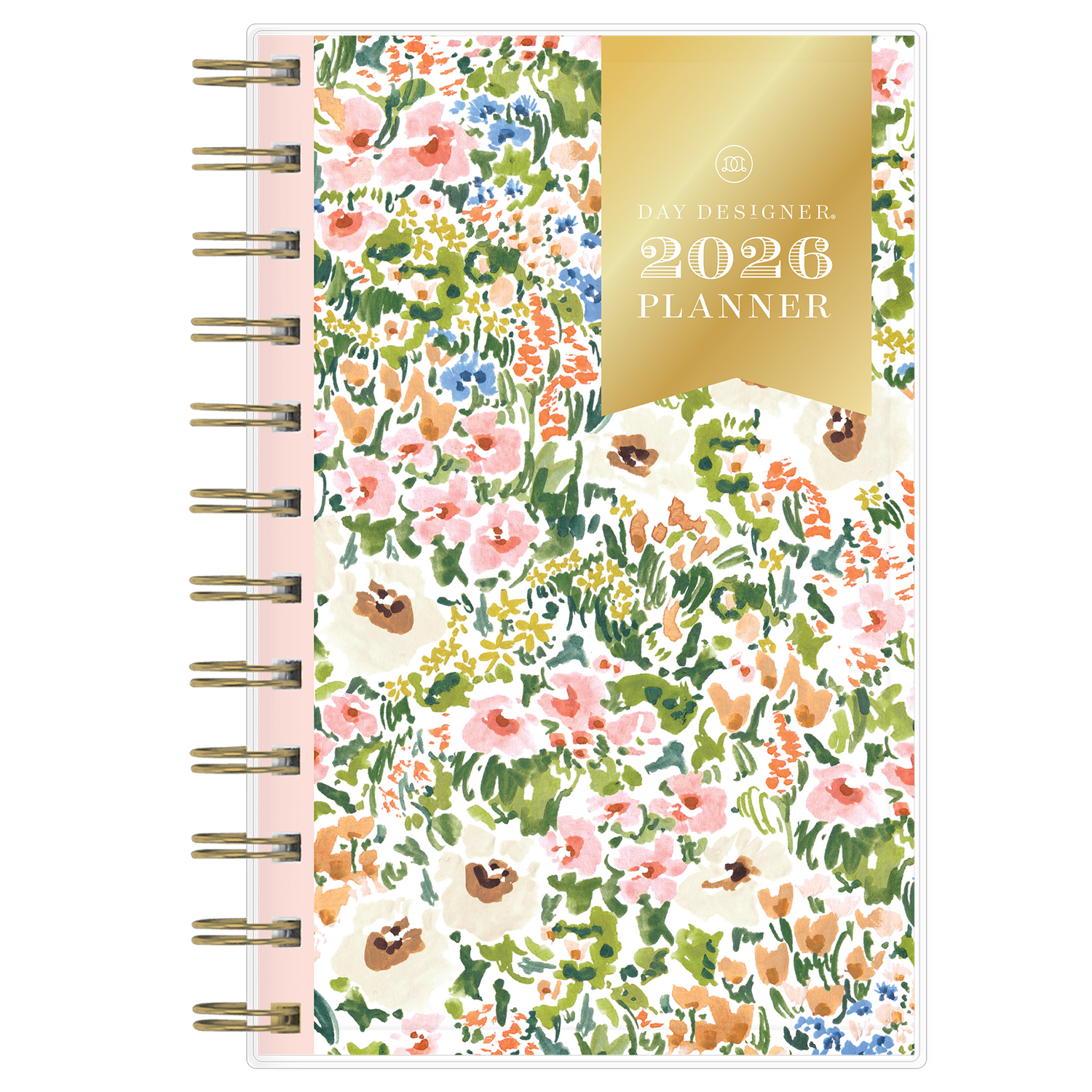 2026 planner with floral front cover