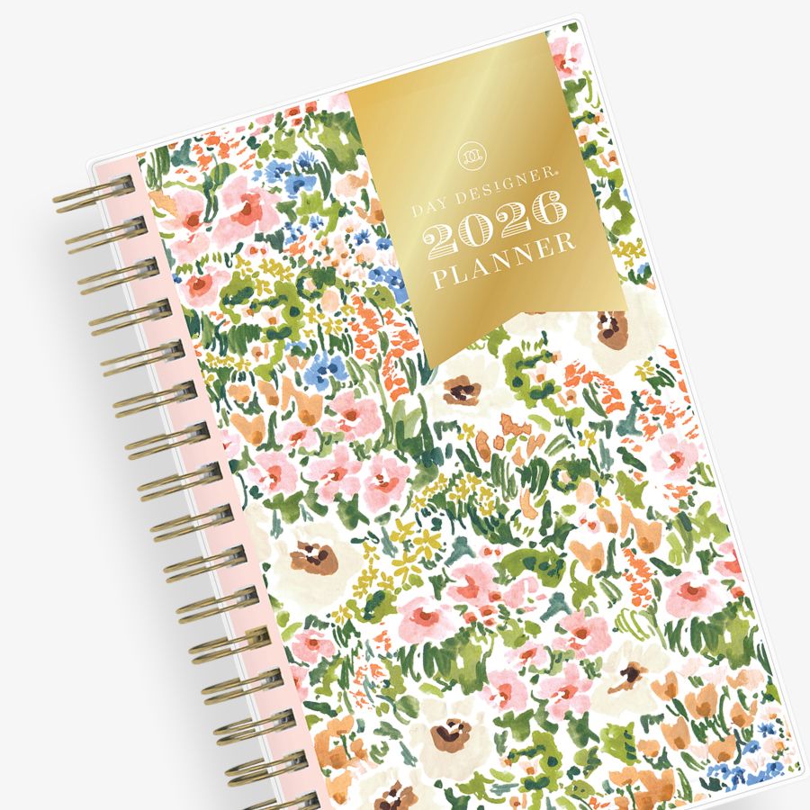 Ashley Cottage 2026 Weekly Monthly 3.625x6.125 Planning Calendar - Day Designer