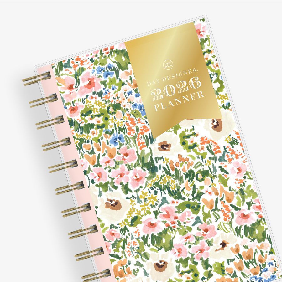 Ashley Cottage 2026 Weekly Monthly 3.625x6.125 Planning Calendar - Day Designer