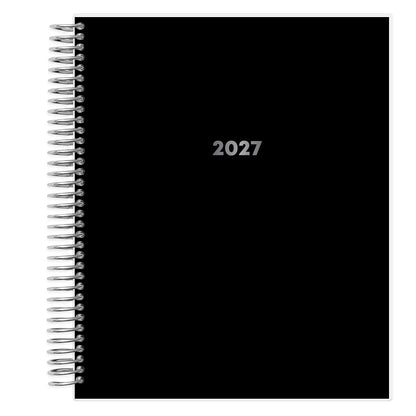 black planner with &