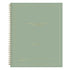 light olive green front cover on this 2026-2027 academic school planner