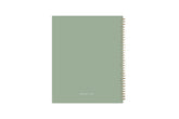 light olive green back cover on this 2026-2027 academic school planner
