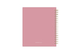 solid pink back cover on this 2026-2027 planner