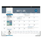 22 x 17 wall calendar for October 2025 - December 2026