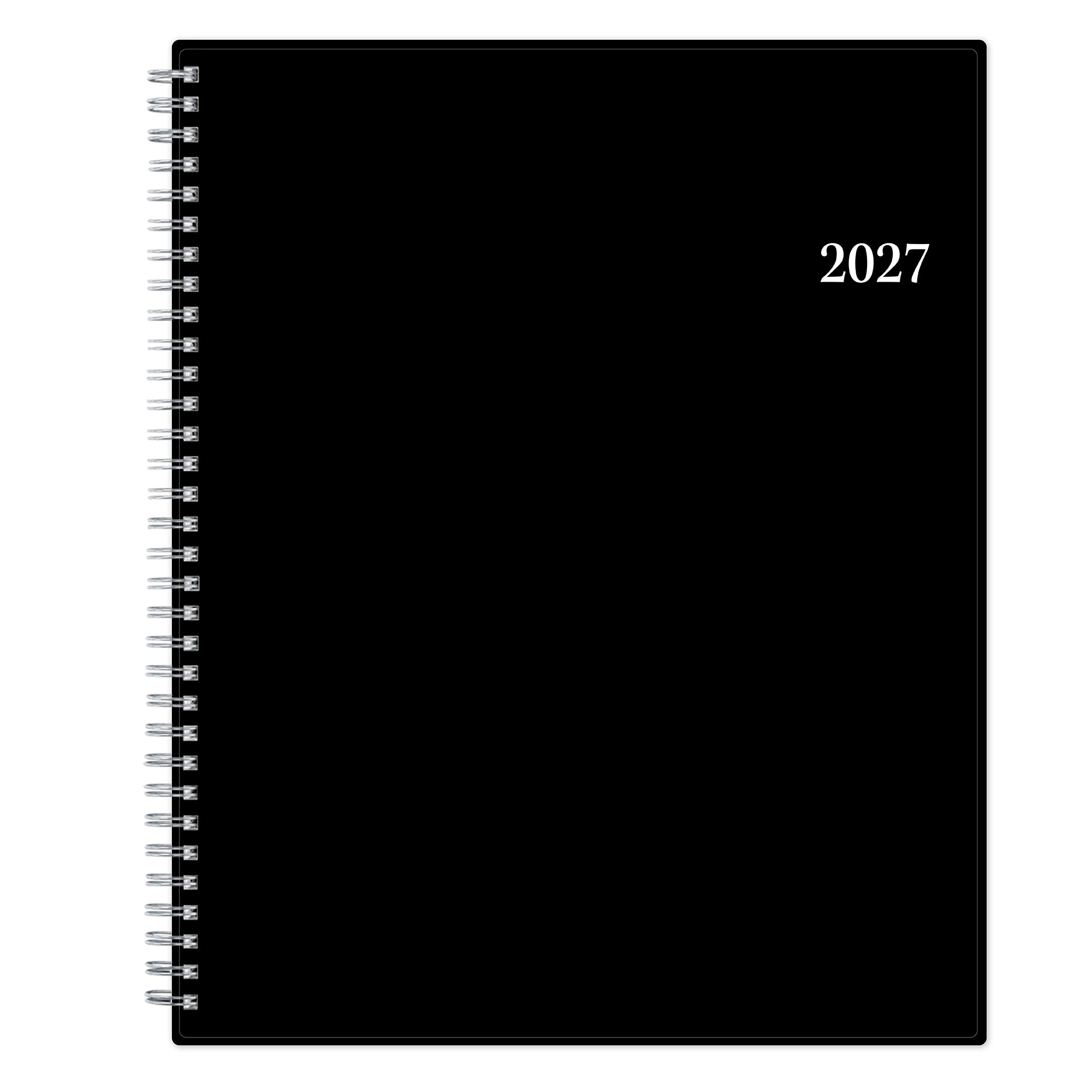 Blue Sky weekly and monthly planner with a flexible wirebound cover