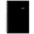 2027 weekly planner, black color 5x8 planner size