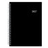 2027 planner featuring black back cover in 5.875x8.625 planner notes format