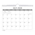 Calendar for July 2026-June 2027 on a white background with large print/text