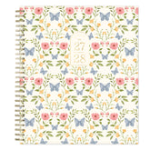 floral front cover on this 2027 planner in 8.5x11 planner size