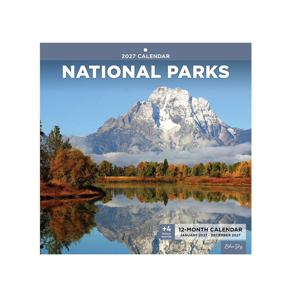 National Parks 2027 Wall Calendar 12x12