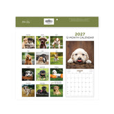 2027 puppies calendar 12 months featuring january 2027 to december 2027 12x12 size multiple puppies for each month