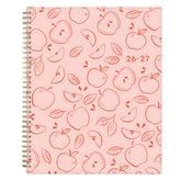Apple Sketch 2026-2027 Weekly 8.5x11 teacher lesson planner cover with apple and chalkboard design