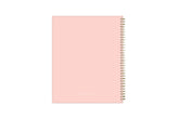 blush back cover on this 8.5x11 planner