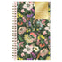 A 2027 monthly planner with a dark green floral cover, featuring a gold banner at the top right that reads &