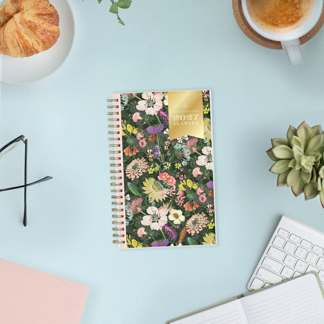 Alexandra 2027 Weekly and Monthly 5x8 Day Designer Planning Calendar
