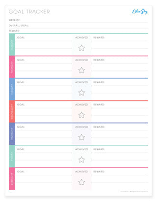 Free Printable Pages#N#– Blue Sky