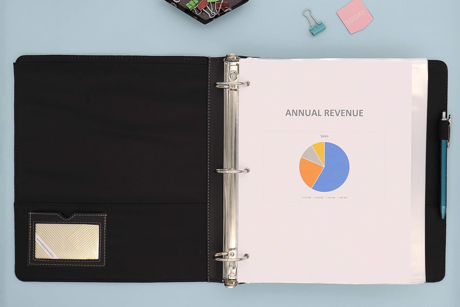 1.5 inch Legacy Pro View 3 Ring View Binder Single, Black 1.5 inch Legacy Pro View 3 Ring View Binder Single, Black