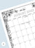 Monthly Printable Calendars Blue Sky