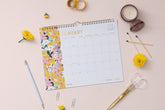 January 2024 to December 2024 monthly wall calendar 11x8.75