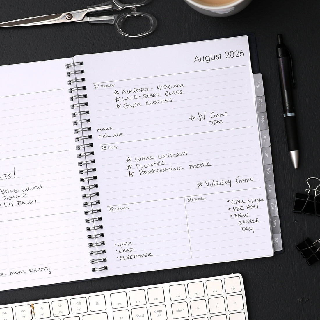 Professional 2026-2027 Weekly Monthly 7x9 Planning Calendar
