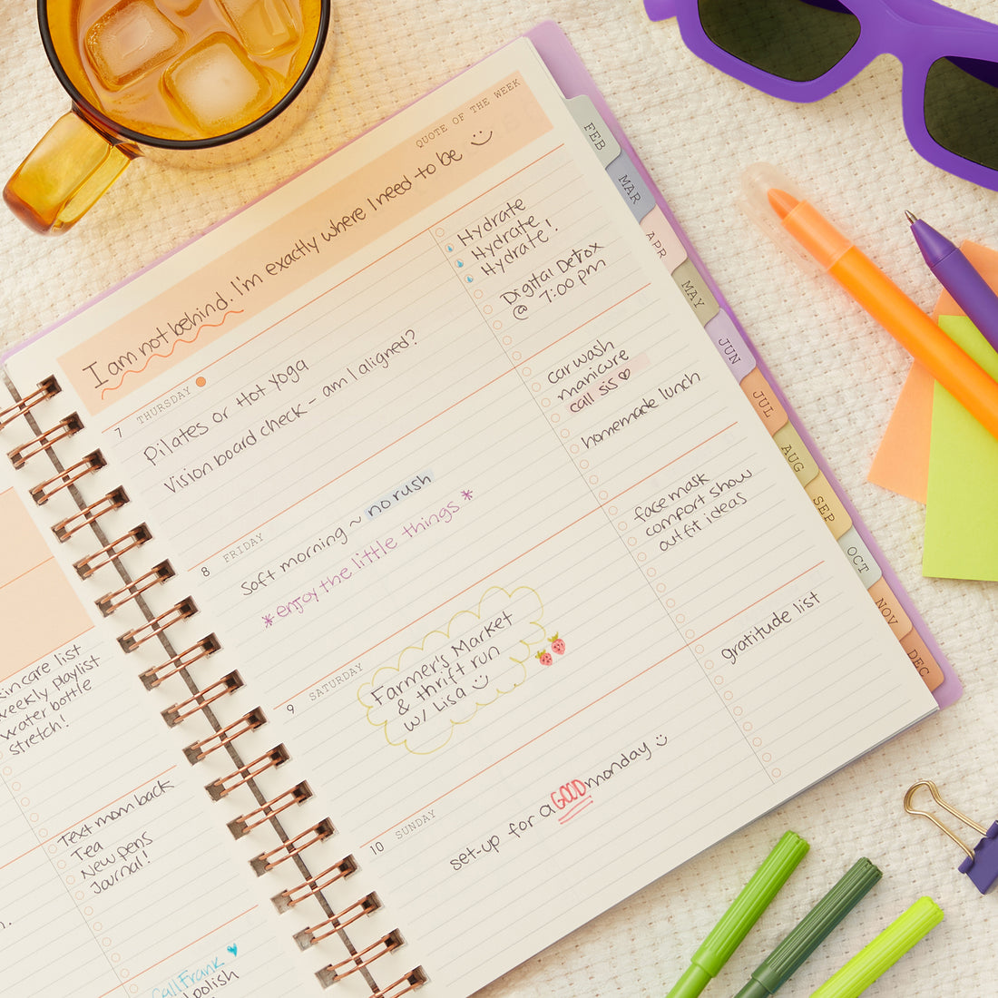 Bailey 2027 Weekly Planner Notes 7x9 WAAV Planning Calendar