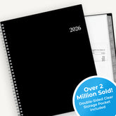 2026 black cover featuring 8.5x11 size. 