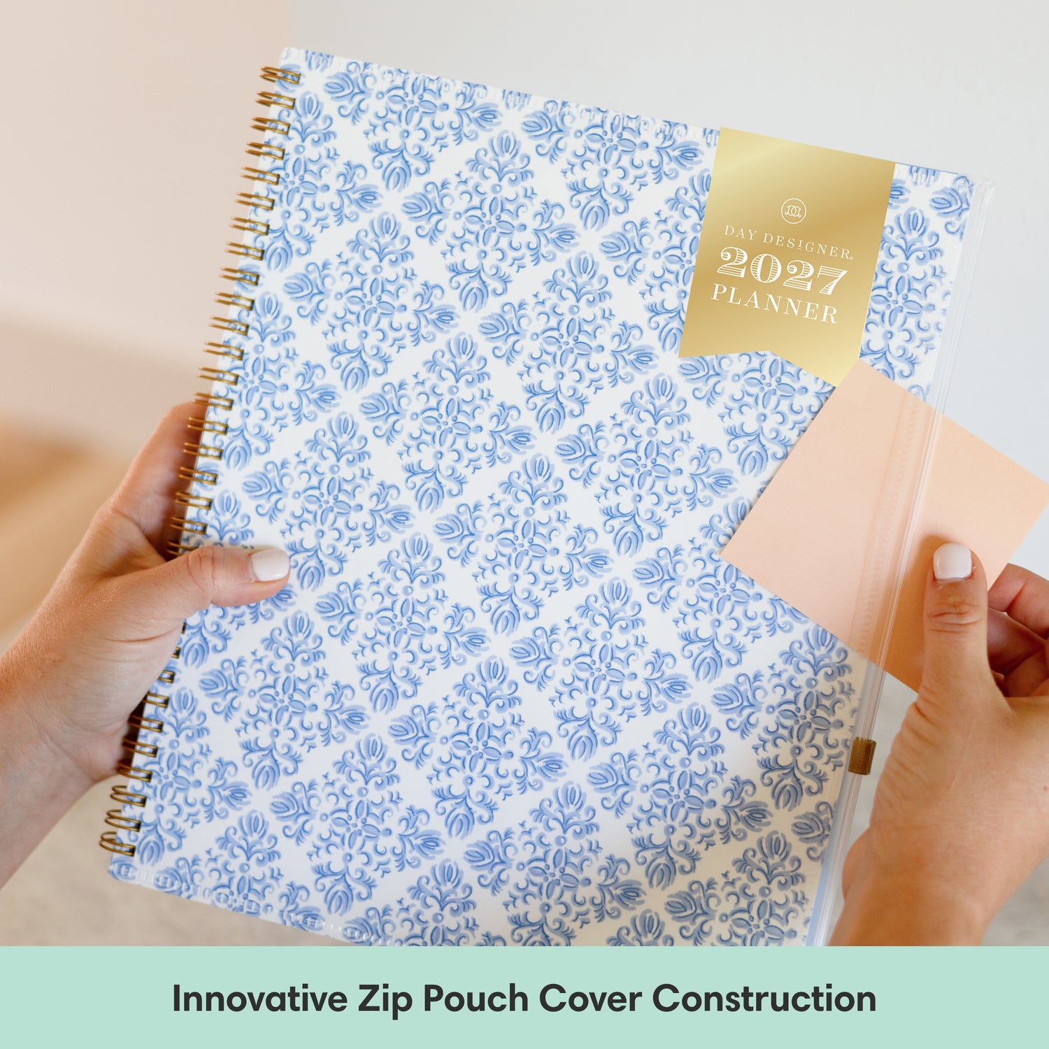 flexible cover stands up to daily use and also has a front cover pocket
