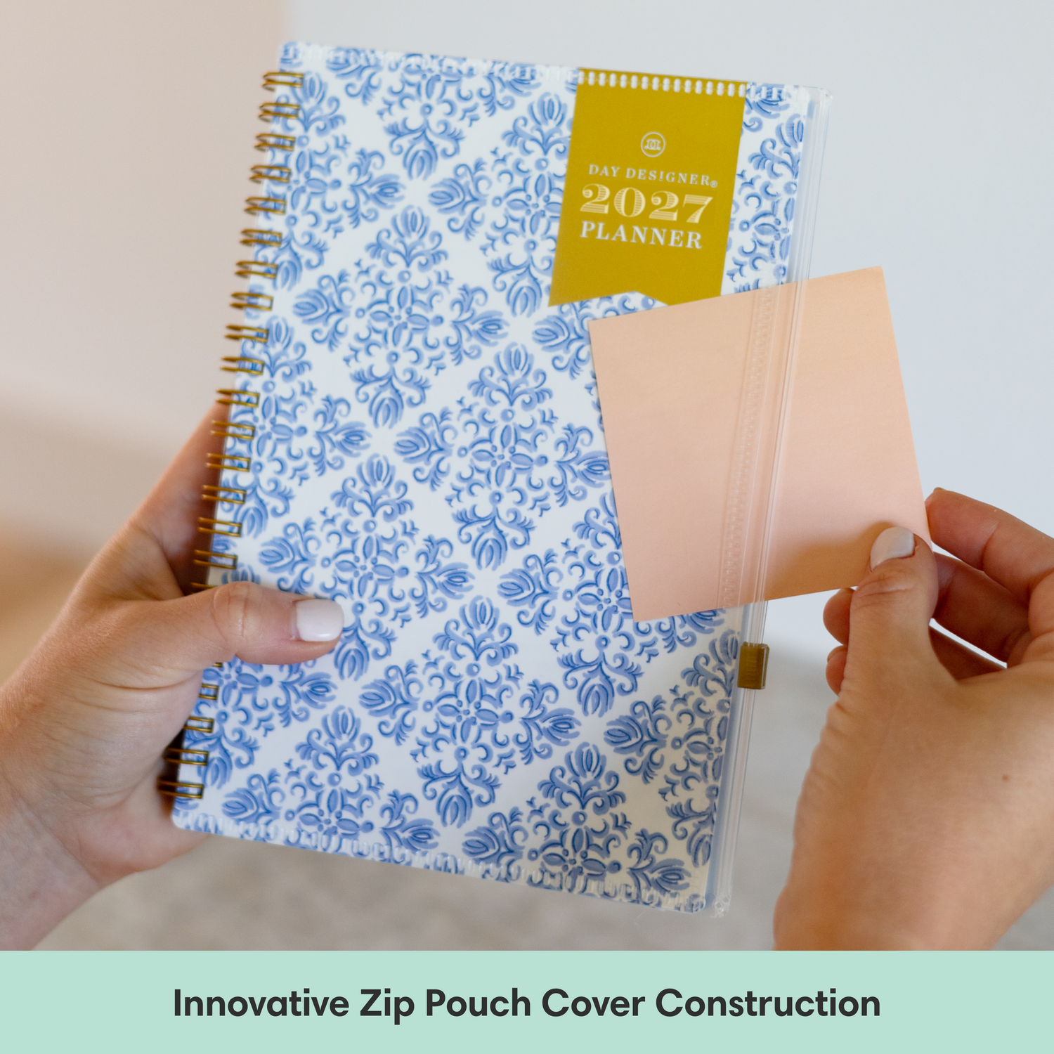 flexible cover stands up to daily use and use front cover as a storage pocket zip
