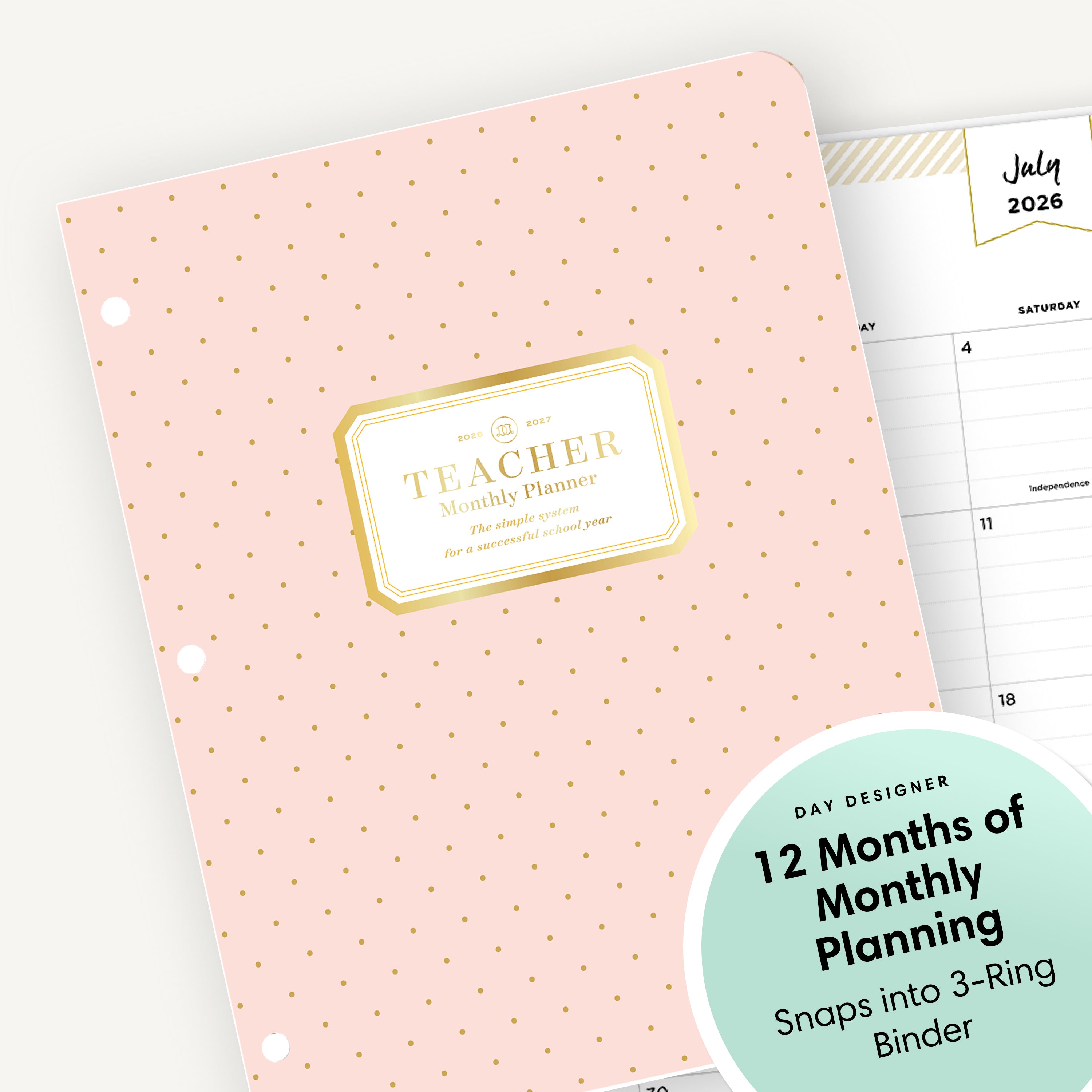 high definition photo of the planner printed with quality flexible cover.
