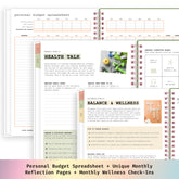 the academic planner has bonus content to ensure you have a strong, organized school year.
