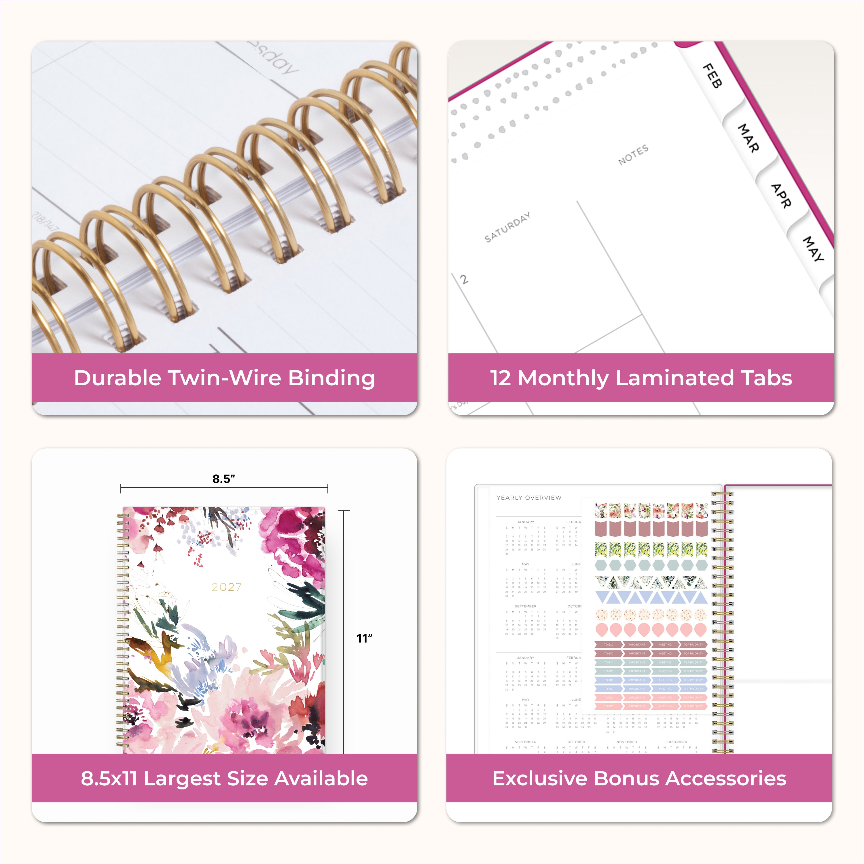 a customer favorite planner and bonus months