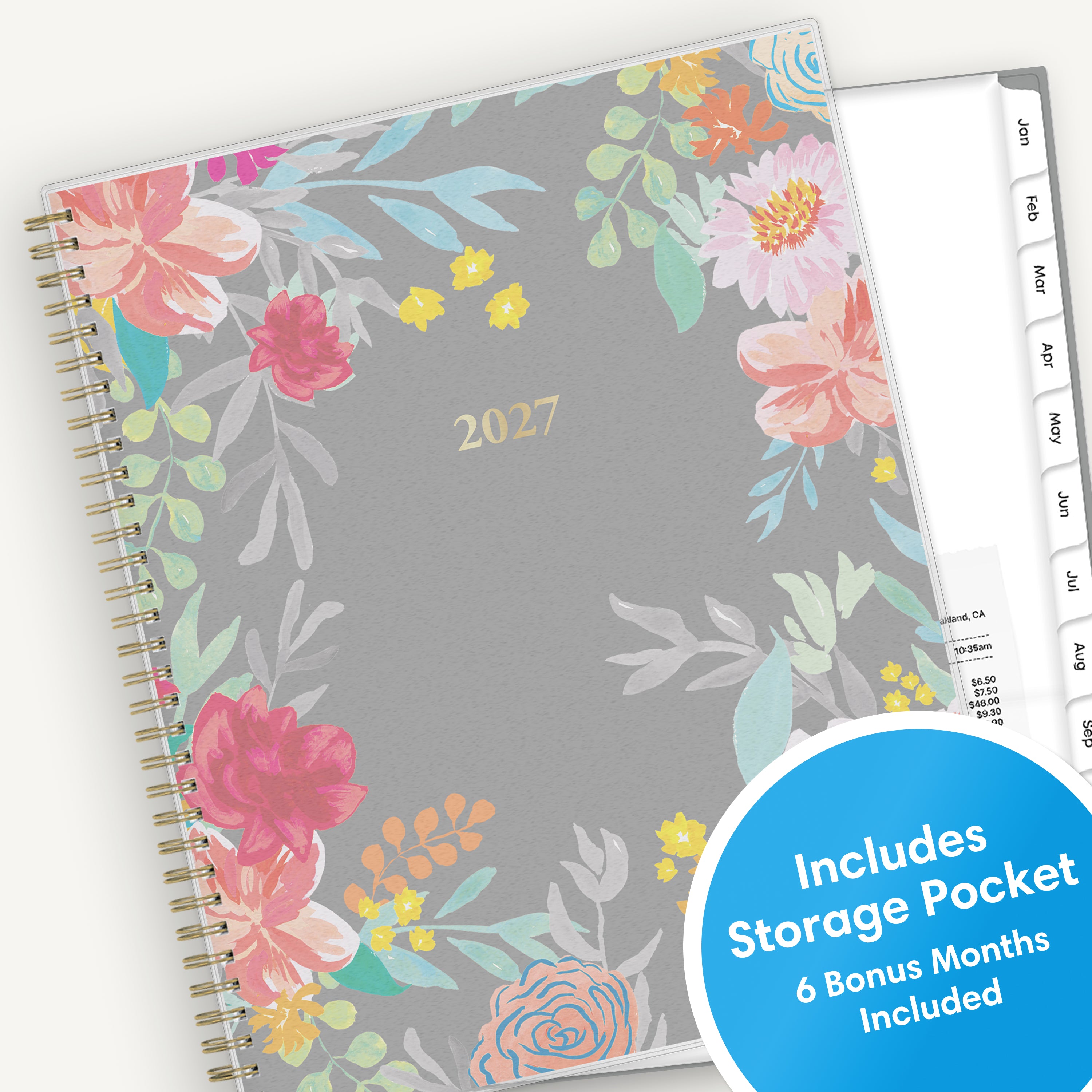 Sophie 2027 Weekly Monthly 8.5x11 Planning Calendar