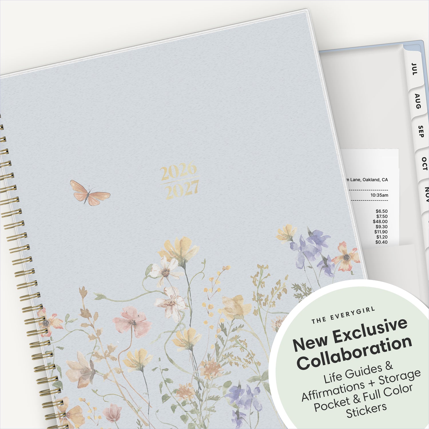 the academic planner features lots of content pages in addition to your monthly and weekly pages, yearly goals, contacts page
