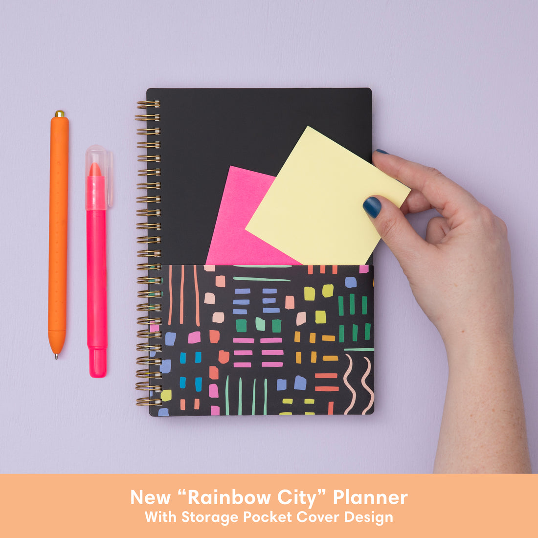 Rainbow City 2026-2027 Weekly 5x8 15-Month Planning Calendar - Brook Gossen