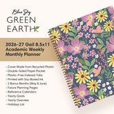 the academic planner features lots of content pages in addition to your monthly and weekly pages, yearly goals, contacts page
