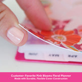 high definition photo of the planner printed with quality flexible cover.