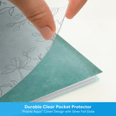 high definition photo of the planner printed with quality flexible cover.
