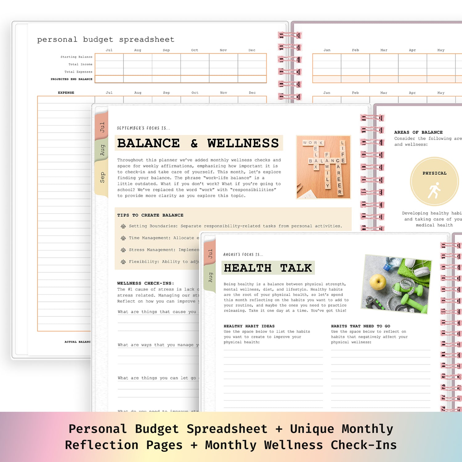 the academic planner has bonus content to ensure you have a strong, organized school year.
