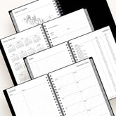 States and capitals, yearly overview for 2026 and 2027, notes section, and contacts page.