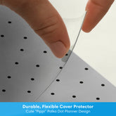 high definition photo of the planner printed with quality flexible cover.
