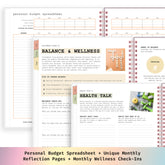 the academic planner has bonus content to ensure you have a strong, organized school year.
