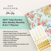 planner featuring bonus content like yearly overview, important dates, holidays, states and capitals