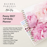 planner featuring bonus content like yearly overview, important dates, holidays, states and capitals